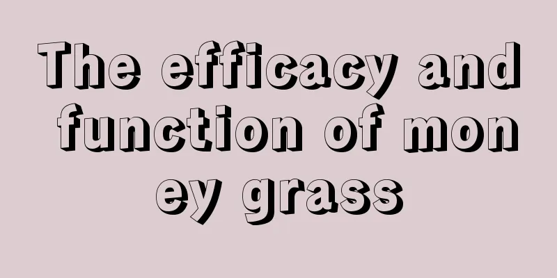 The efficacy and function of money grass