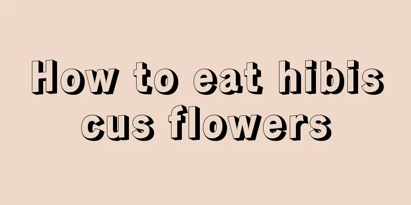 How to eat hibiscus flowers