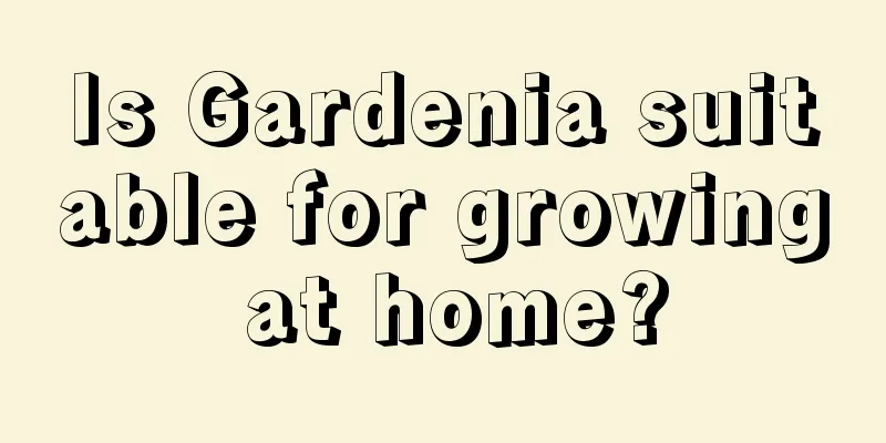 Is Gardenia suitable for growing at home?