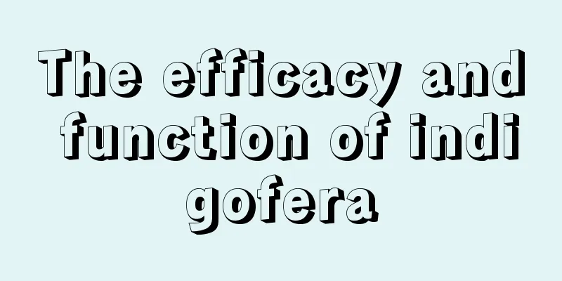 The efficacy and function of indigofera