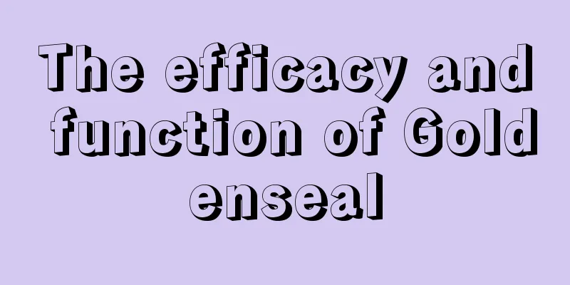 The efficacy and function of Goldenseal