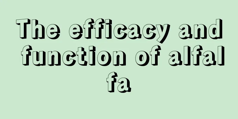 The efficacy and function of alfalfa