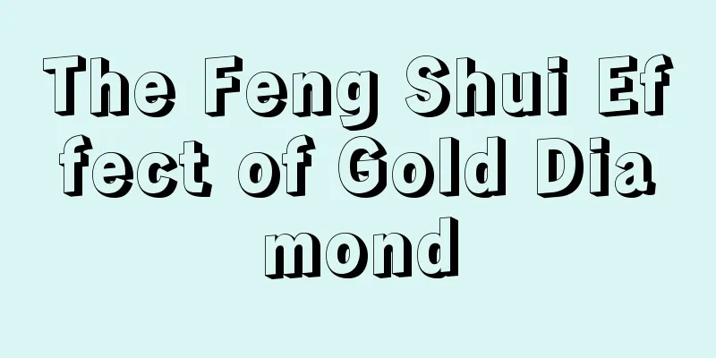 The Feng Shui Effect of Gold Diamond