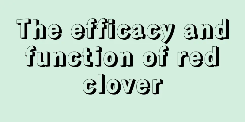 The efficacy and function of red clover