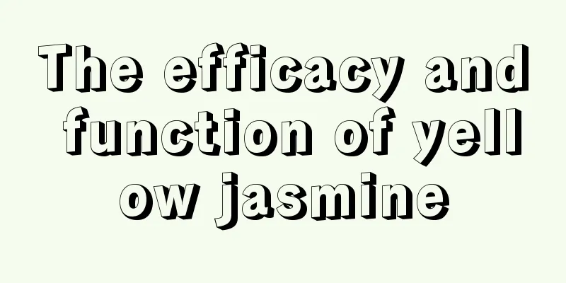 The efficacy and function of yellow jasmine