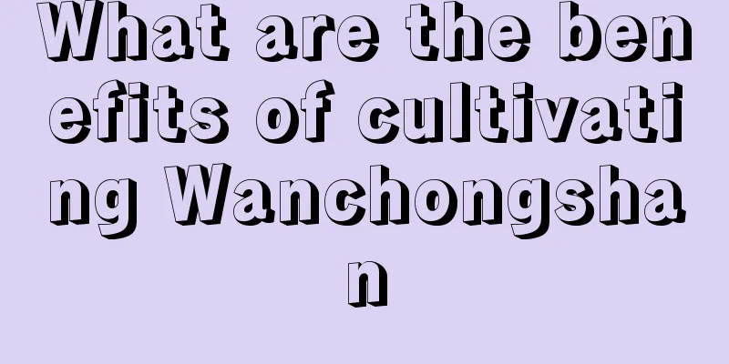 What are the benefits of cultivating Wanchongshan