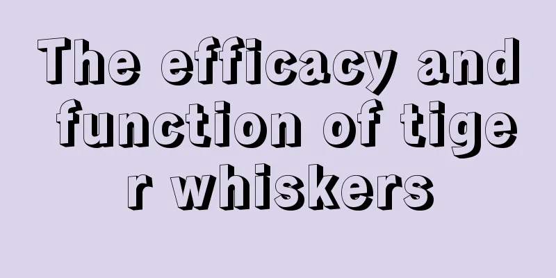 The efficacy and function of tiger whiskers