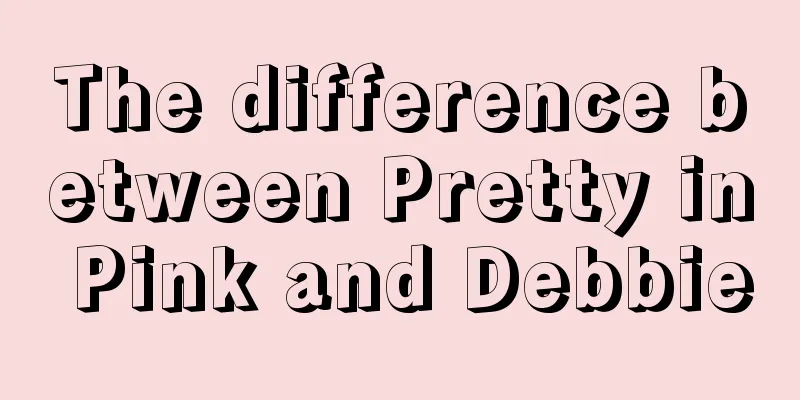 The difference between Pretty in Pink and Debbie