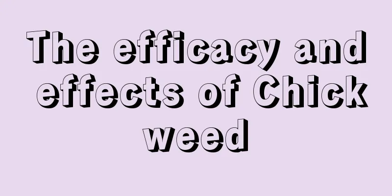 The efficacy and effects of Chickweed