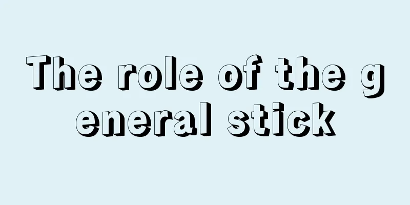 The role of the general stick