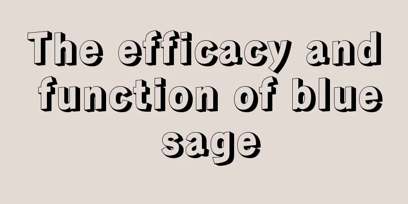 The efficacy and function of blue sage