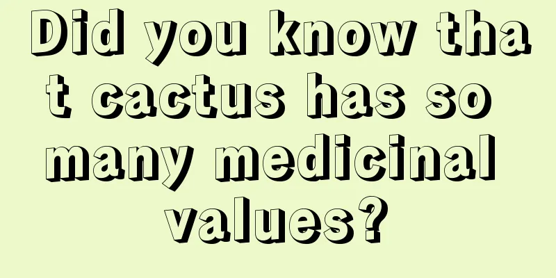 Did you know that cactus has so many medicinal values?