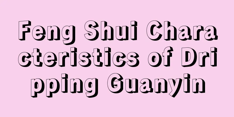 Feng Shui Characteristics of Dripping Guanyin