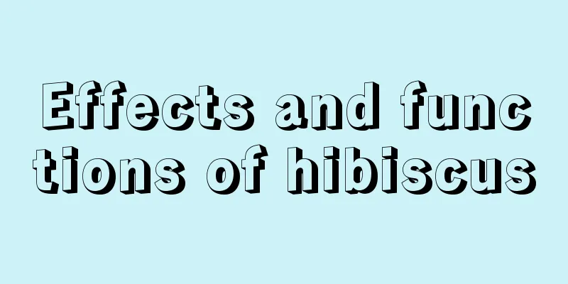 Effects and functions of hibiscus