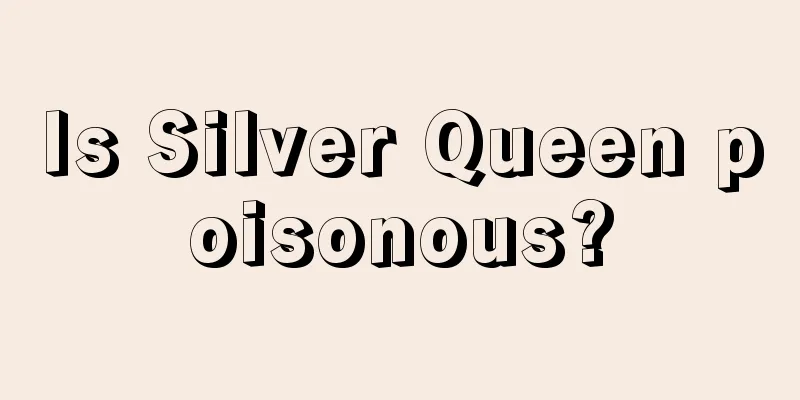 Is Silver Queen poisonous?