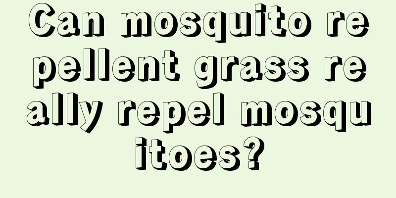 Can mosquito repellent grass really repel mosquitoes?