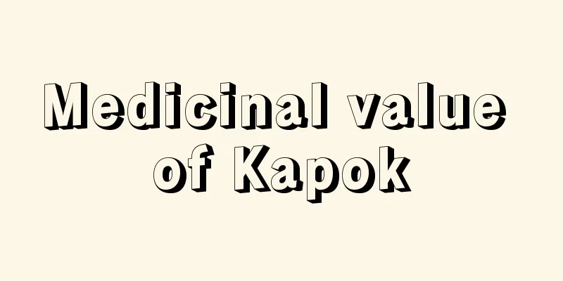 Medicinal value of Kapok