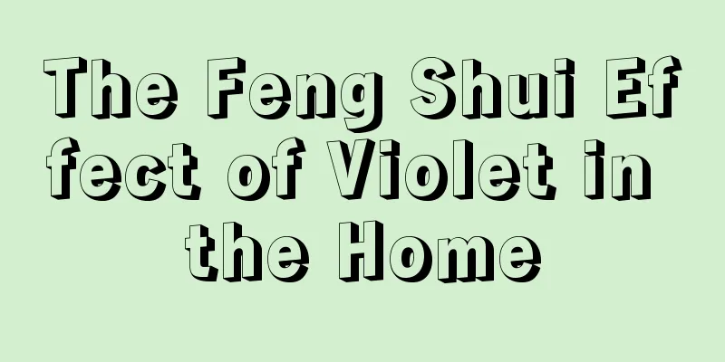 The Feng Shui Effect of Violet in the Home