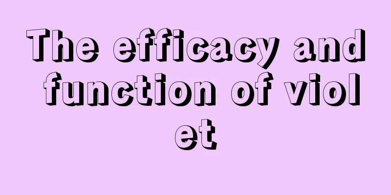 The efficacy and function of violet