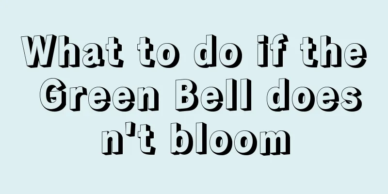 What to do if the Green Bell doesn't bloom