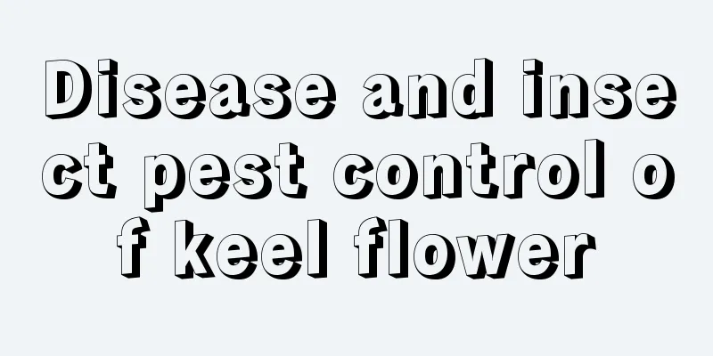 Disease and insect pest control of keel flower