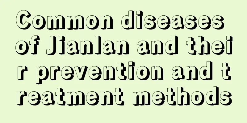 Common diseases of Jianlan and their prevention and treatment methods