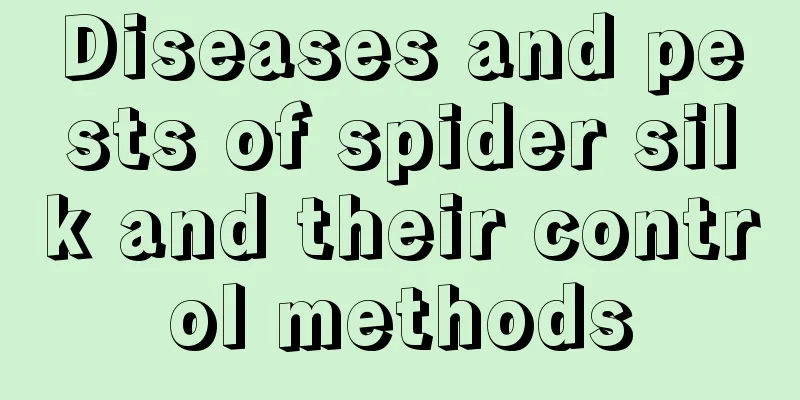 Diseases and pests of spider silk and their control methods