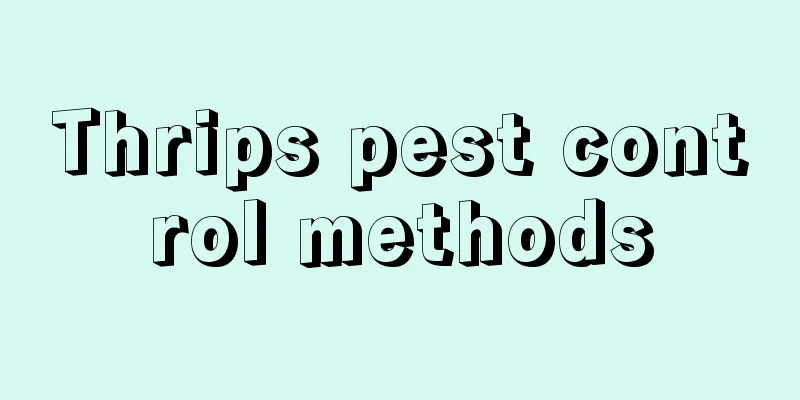 Thrips pest control methods