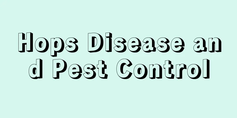 Hops Disease and Pest Control