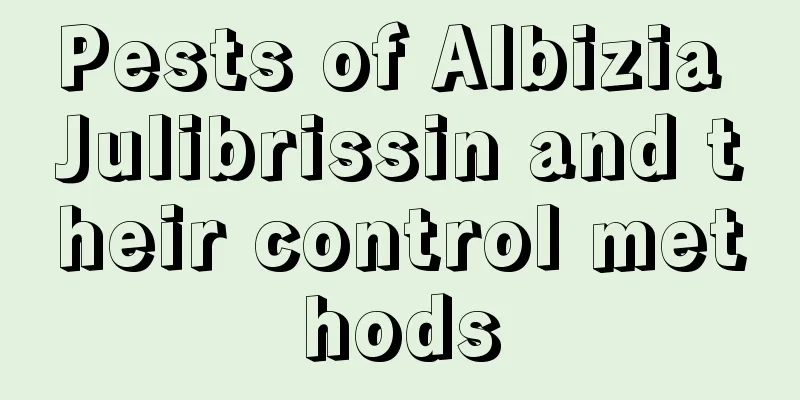 Pests of Albizia Julibrissin and their control methods